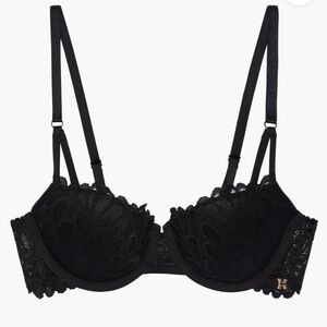 Savage x Fenty Savage Not Sorry Lightly Lined Lace Balconette Bra 32DD